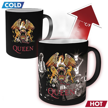 QUEEN - Crest - Mug Heat Change - 320 ml
