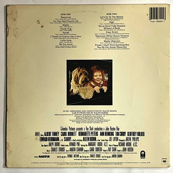 OST - Annie - LP  (Used Vinyl)