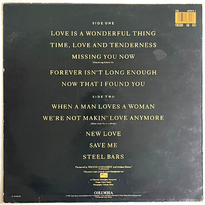 Michael Bolton - Time, Love & Tenderness - LP (Used Vinyl)