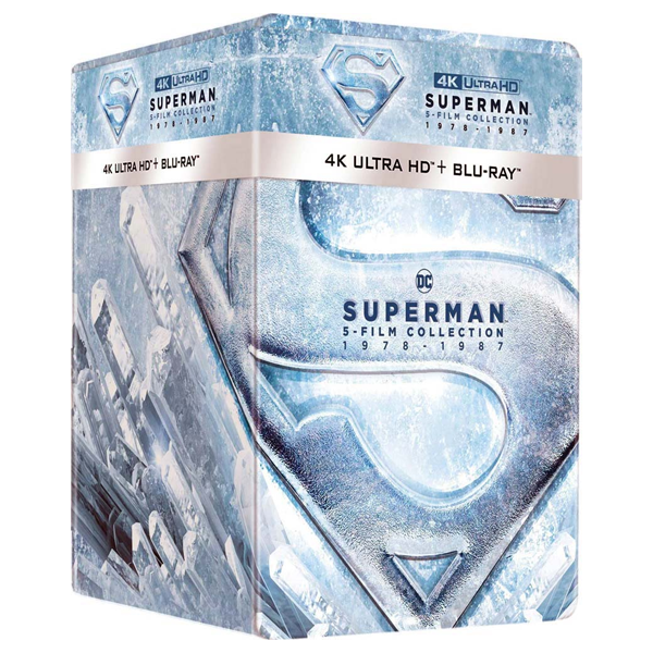 Superman I-IV Steelbook Collection -Blu-ray-4K