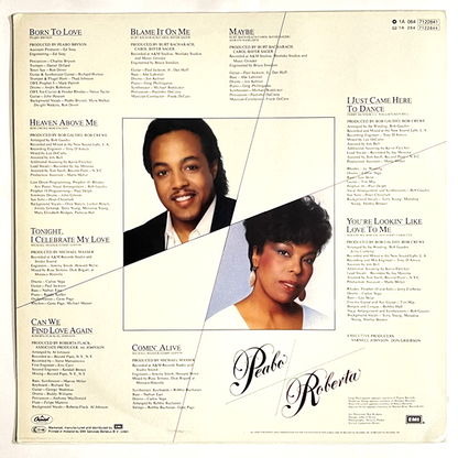 Peabo Bryson / Roberta Flack - Born To Love - LP  (Used Vinyl)