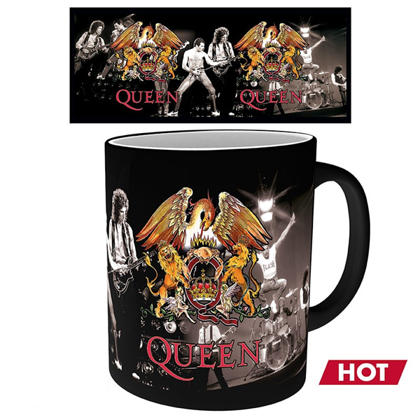 QUEEN - Crest - Mug Heat Change - 320 ml