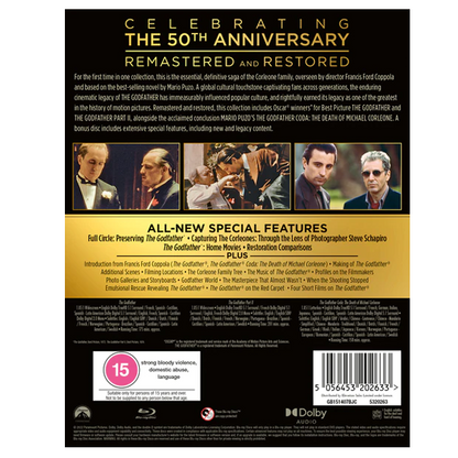 The Godfather Trilogy - Blu-ray