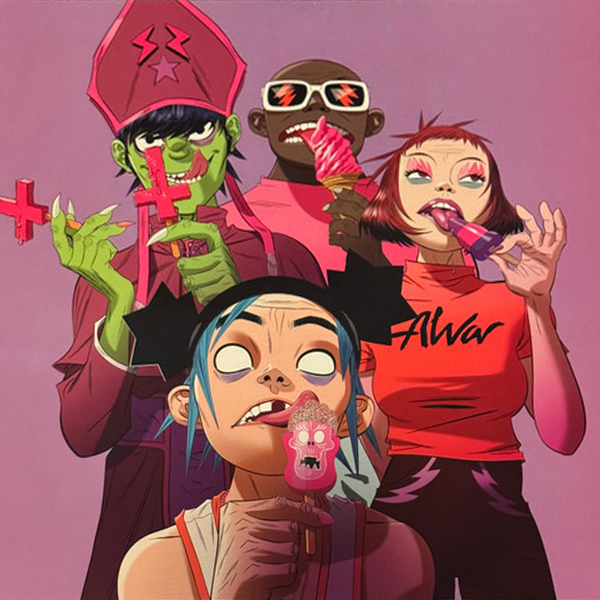 Gorillaz - Cracker Island (RSD 2024 Exclusive Deluxe Alternate Cover Limited Edition) - 2LP