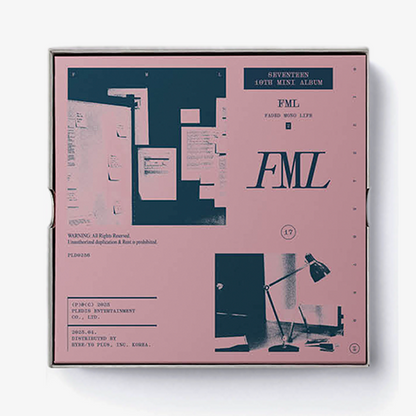 SEVENTEEN 10th Mini Album - FML - CD