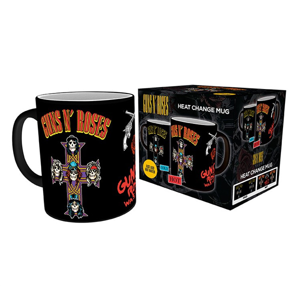 GUNS N ROSES - Mug Heat Change - 320 ml - Cross - mug. Now available online in UAE