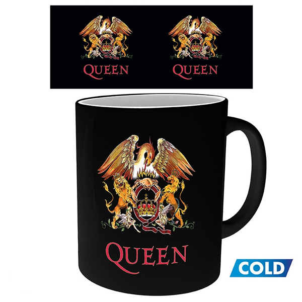 QUEEN - Crest - Mug Heat Change - 320 ml