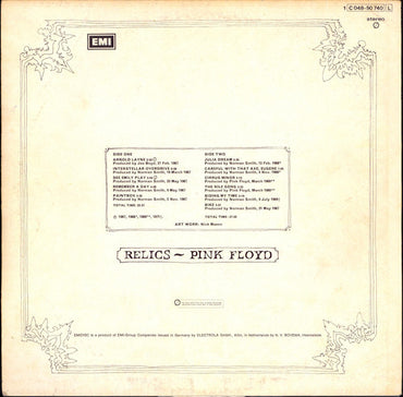 Pink Floyd - Relics - LP(Used Vinyl)