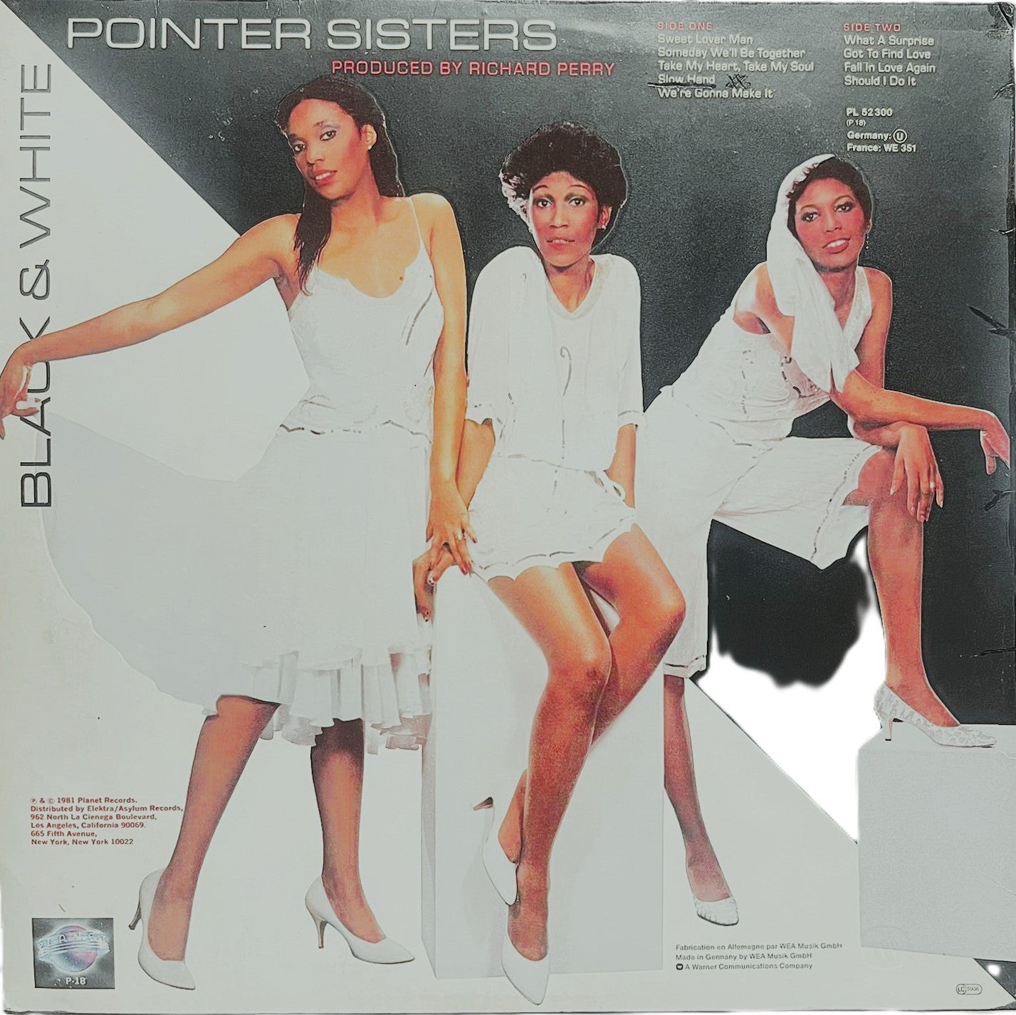 Pointer Sisters - Black & White - LP (Used Vinyl)