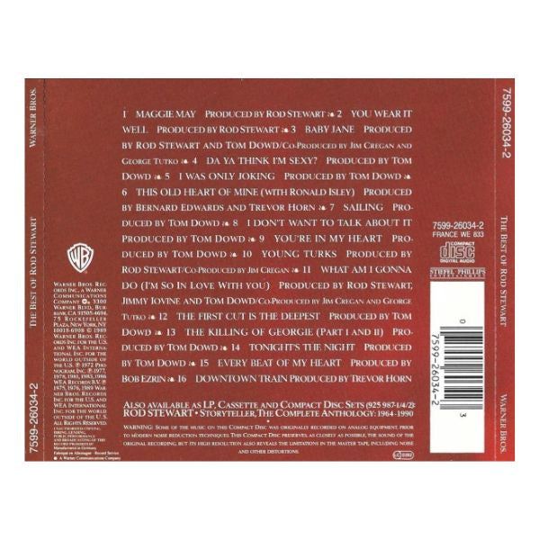Rod Stewart - The Best Of - CD