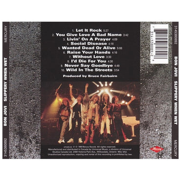 Bon Jovi - Slippery When Wet - CD