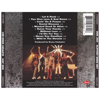 Bon Jovi - Slippery When Wet - CD