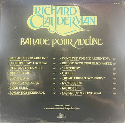 Richard Clayderman – Ballade Pour Adeline - LP (Used Vinyl)