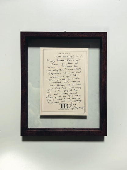 Taylor Swift - The Tortured Poets Department: The Anthology - 4LP + (Limited Edition, Signed Hand Written letter)
