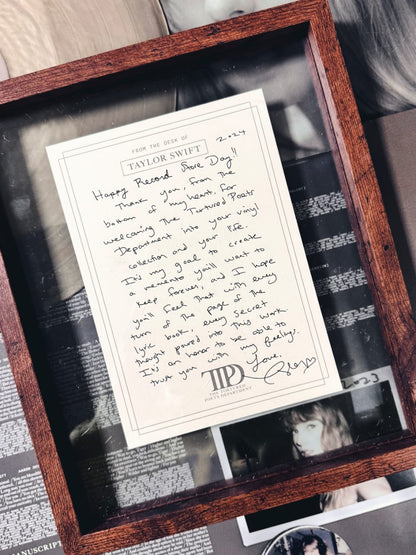 Taylor Swift - The Tortured Poets Department: The Anthology - 4LP + (Limited Edition, Signed Hand Written letter)