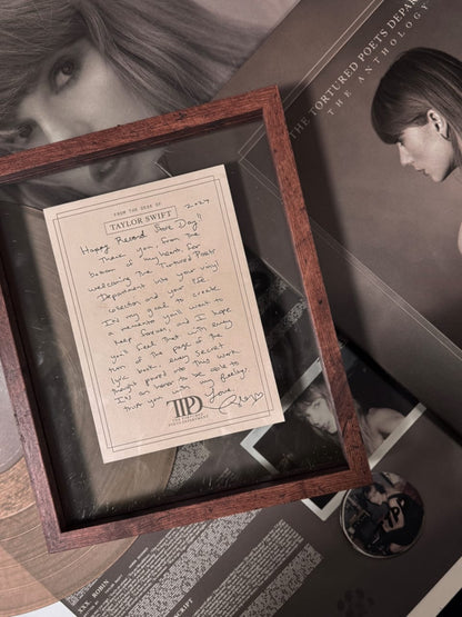 Taylor Swift - The Tortured Poets Department: The Anthology - 4LP + (Limited Edition, Signed Hand Written letter)