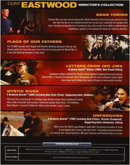 Clint Eastwood: Director's Collection 5 Films - Blu-Ray