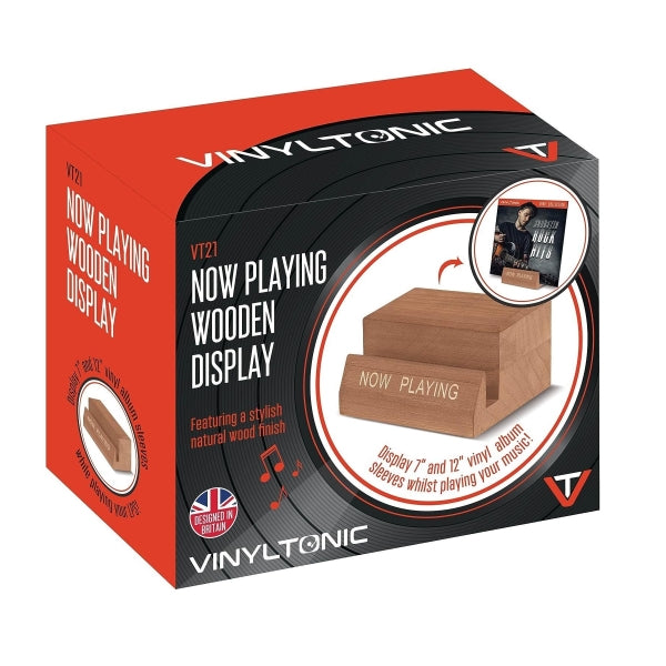 Vinyltonic  Now playing Wooden Stand