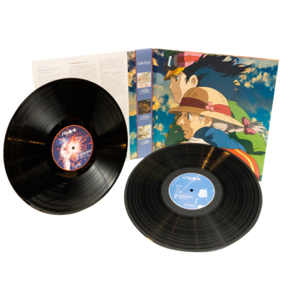 OST - Joe Hisaishi - Howl's Moving Castle (Limited Edition Single Sided Etched Vinyl) - 2LP