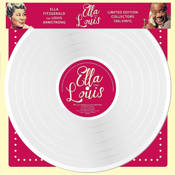 Ella Fitzgerald & Louis Armstrong - Ella & Louis [The Original Recording] (Limited Edition White Vinyl) - LP