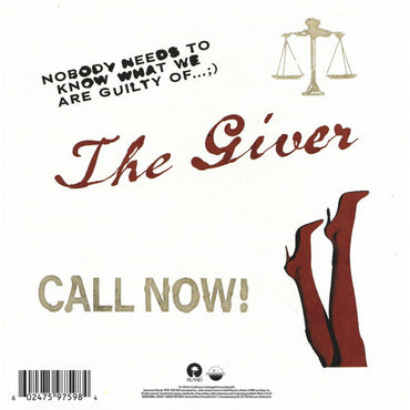[PRE - ORDER] Chappell Roan – The Giver (Aqua Vinyl - The Lawyer Edition) - 7"