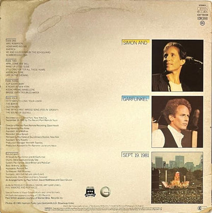 Simon & Garfunkel – The Concert In Central Park - LP (Used VInyl)