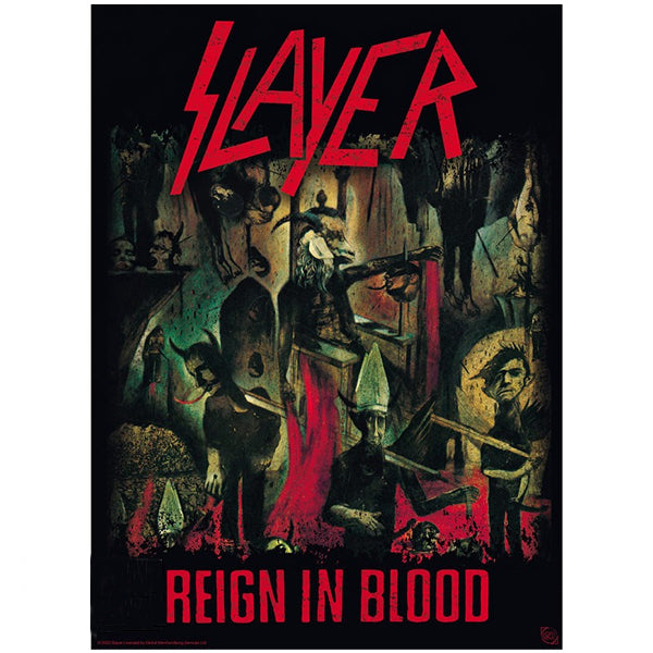 SLAYER - Set 2 Posters Chibi 52x38 - Reign in Blood/Hell Awaits