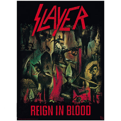 SLAYER - Set 2 Posters Chibi 52x38 - Reign in Blood/Hell Awaits