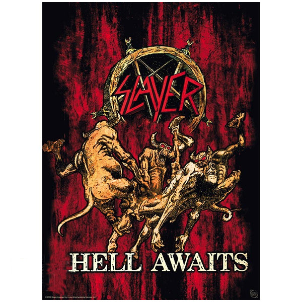 SLAYER - Set 2 Posters Chibi 52x38 - Reign in Blood/Hell Awaits