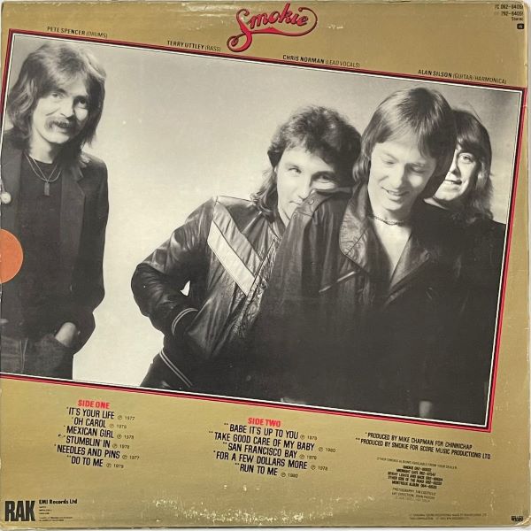 Smokie – Smokie's Greatest Hits Vol. 2 - LP -(Used Vinyl)