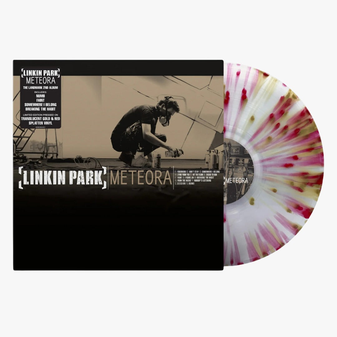 Linkin Park - Meteora (Limited Edition Translucent Gold & Red Splatter Vinyl) - LP. Now available online in uae