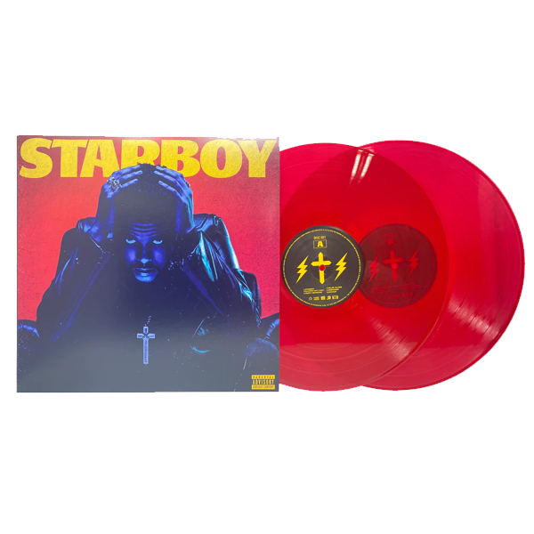 The Weeknd / Starboy 2LP 限定 レッド盤 シュリンク The Weeknd – Starboy (2-LP) Limited Edition Red Translucent