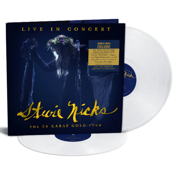 Stevie Nicks - Live In Concert The 24 Karat Gold Tour (Clear Vinyl) - 2LP