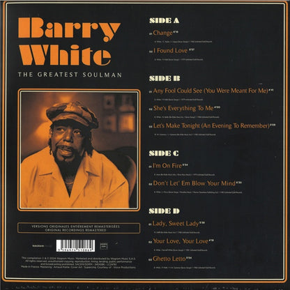 Barry White - The Greatest Soulman - 2LP