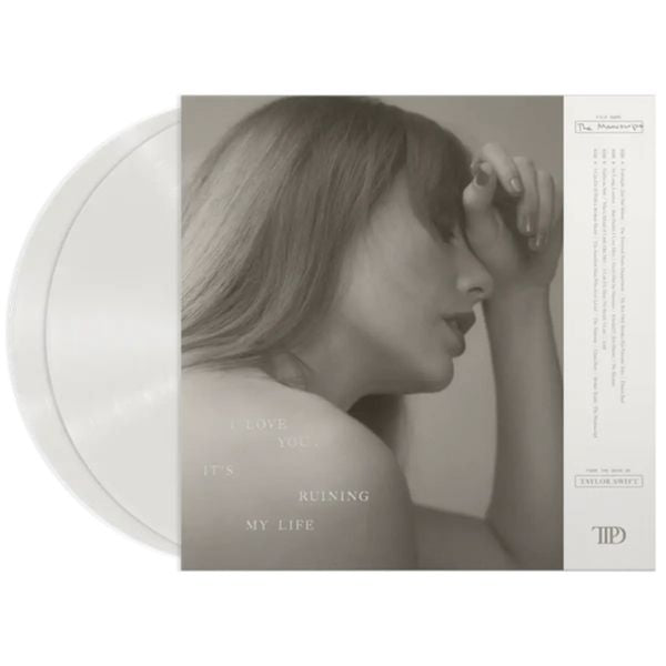 Buy [PRE-ORDER] Taylor swift - Tortured Poets Department (X) (Ghosted White Vinyl/2LP/Manuscript - 2LP now online in UAE