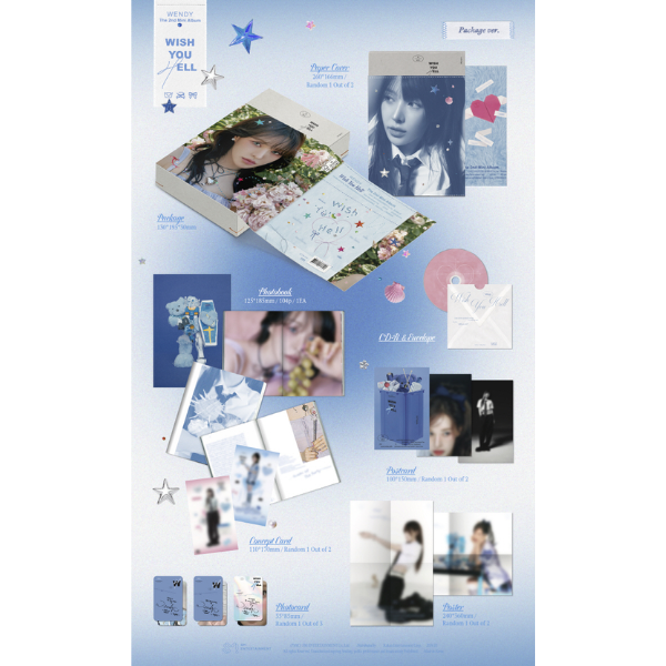 WENDY - 2nd Mini Album [Wish You Hell] - Package Version - CD