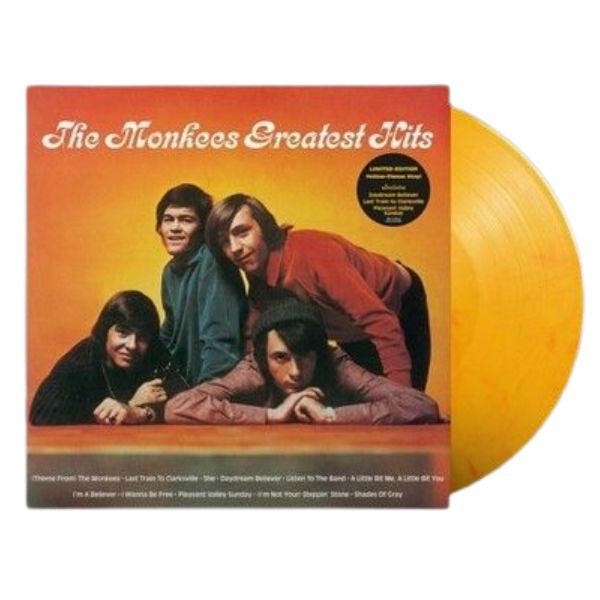 Monkees - The Monkees Greatest Hits (Limited Edition Yellow Flame Vinyl) - LP