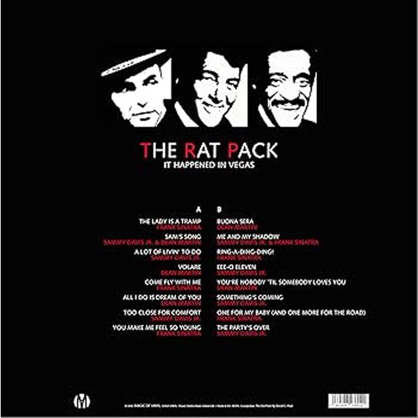 The Rat Pack - It Happened In Vegas (Limited Edition, Yellow Marbled Vinyl) - LP