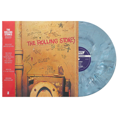 ROLLING STONES - Beggars Banquet (Grey/Blue/Black/White Splatter Vinyl) (RSD 2023 Exclusive) - LP