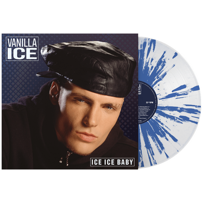 Vanilla Ice - Ice Ice Baby ( Limited Edition White & Blue Splatter Vinyl) - LP