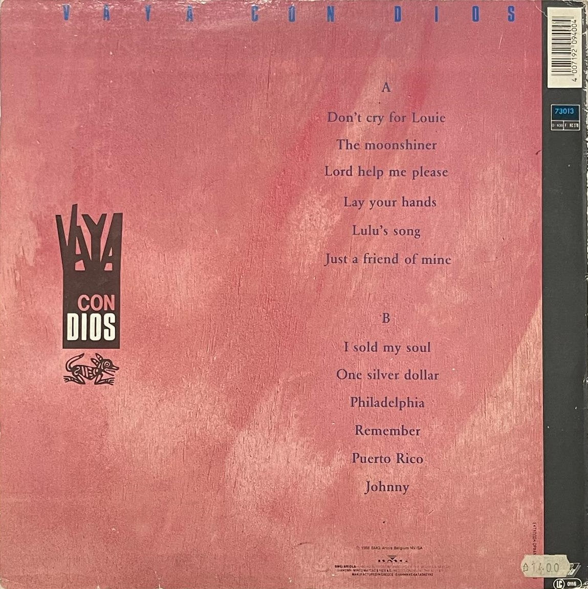 Vaya Con Dios - Vaya Con Dios - LP - (Used Vinyl)