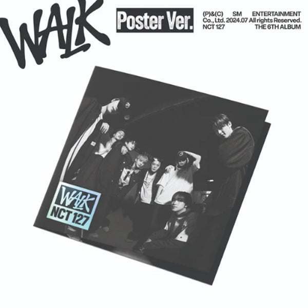 Nct 127 - 6Th Album [Walk] (Poster Ver.)> Now available online in uae