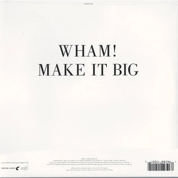 Wham! - Make It Big (Limited Edition White Vinyl) - LP. Shop now online in uae