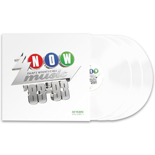 Various Artist -  NOW That's What I Call 40 Years: Volume 1 - 1983-1993 (Limited Edition White Vinyl) - 3LP