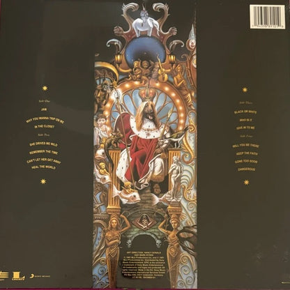 Michael Jackson - Dangerous (Limited Edition Red & Black Swirl Vinyl) - 2LP