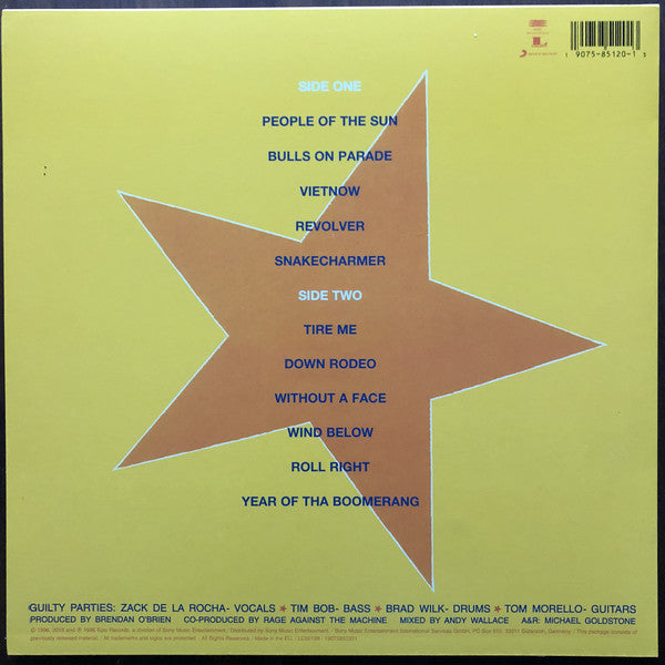 Rage Against the Machine - Evil Empire - LP