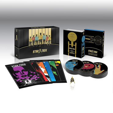 Star Trek 50th Anniversary Limited Edition Box Set 30-Disc Set Blu-ray 1080p