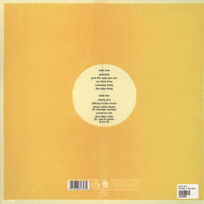 Bruno Mars - Doo Wops & Hooligans (Limited Edition Yellow Vinyl) - LP