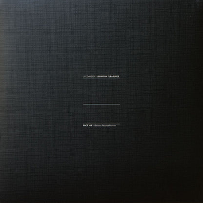 Joy Division - Unknown Pleasures - LP