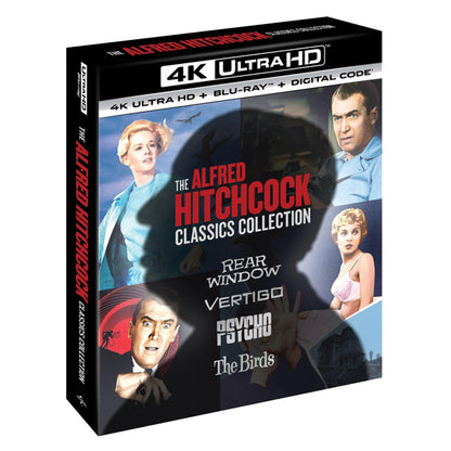 The Alfred Hitchcock Classics Collection 8-Disc Set Blu-ray 4K Ultra HD